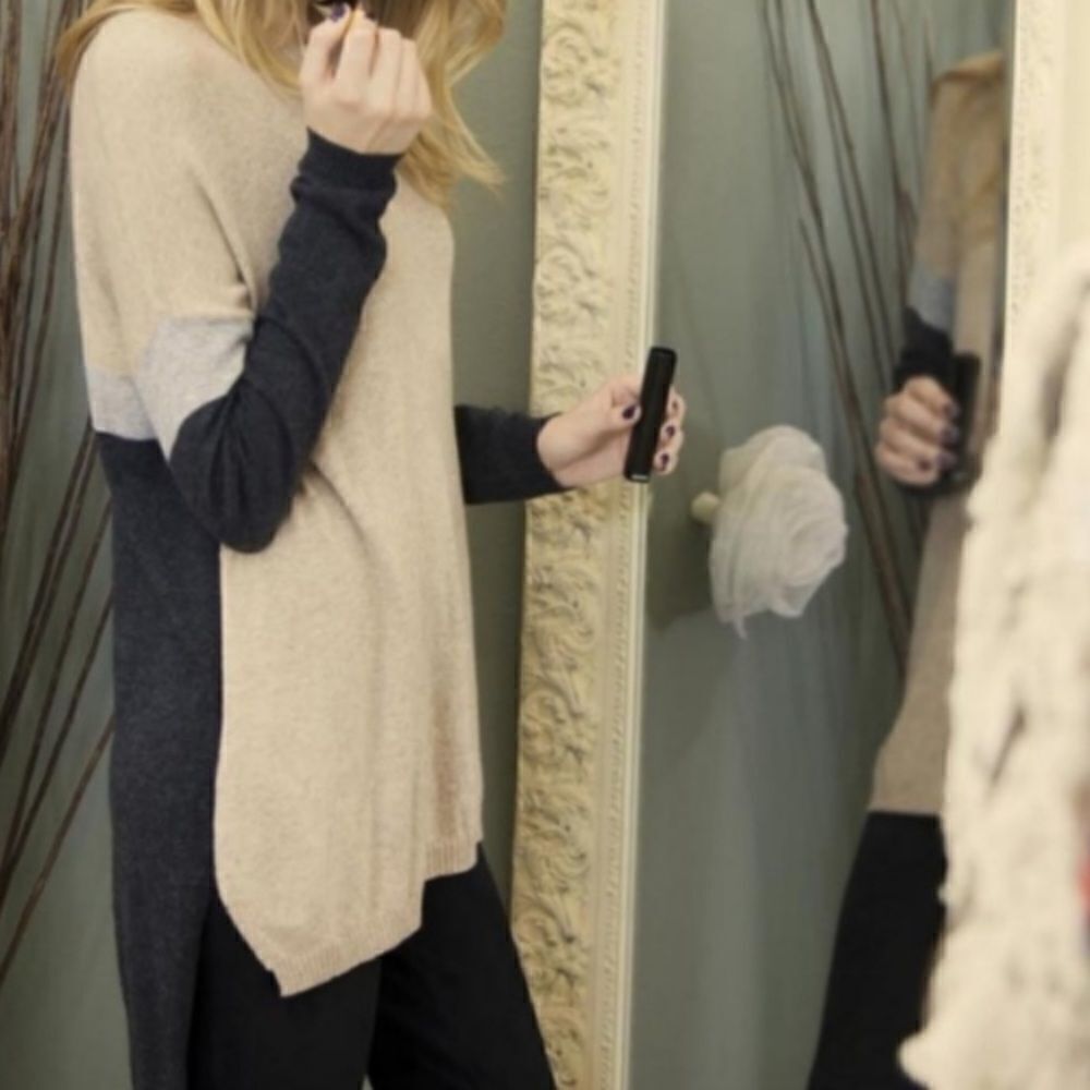Handmade Colorblock Sweater - Picture 3 of 13